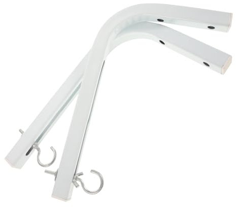 HOMSFOU Ceiling Projector Mount Hooks Projector Screen Hangers L-Shaped for Strength and Aesthetics