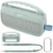 co2CREA Case Silicone for Bose SoundLink Flex (2nd Gen) Bluetooth Portable Speaker, Portable Ultra-light Protective Sleeve with Carabiner and Shoulder Strap (Speaker and Accessories not Included)