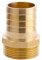 MOUMOUTEN Raccord cannelé en laiton 1-1/2, filetage mâle, épisseur de métaux, épisseur de barbillons, raccord de tuyau, connecteur adaptateur pour air, eau, huile (40 mm d'épaisseur)