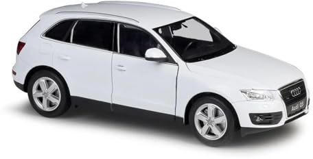 Druckgussfahrzeuge Motorfahrzeuge 1:24 for Audi Q5 SUV Simulation Mini Statische Skala Druckguss Modell Auto Legierung Metall Ornamente Fertiges Modellauto(White)