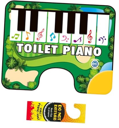 TAIZhiChen Toilet Klaviermatte für elektronische Orgel, für das Badezimmer