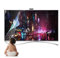 MYXJX Protector de Pantalla de TV, de AntiGlare-65in LCD Protección for los Ojos Película for TV Luz antiazul Sin Burbujas Antiarañazos for LED, 4K OLED y QLED HDTV