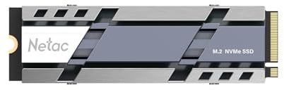 Netac NV150HK 4To SSD interne PCIe Gen5×4 NVMe M.2, jusqu'à 14000 Mo/s, disque dur interne 4 To conçu pour les professionnels et les joueurs, compatible avec PC