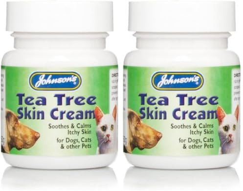 Johnsons Veterinary Products Tea Tree Skin Cream (Pack of 2)