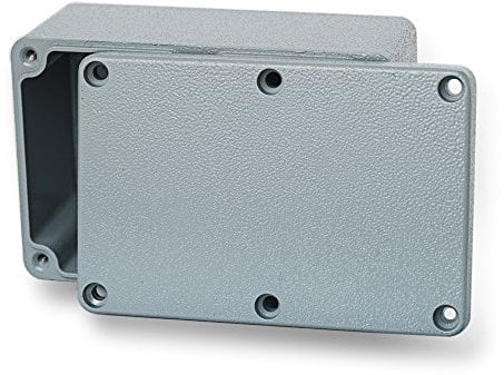 edi-tronic Aluminium Leergehäuse 111x64x37mm Industriegehäuse IP66 Gehäuse Box Kasten Dicht