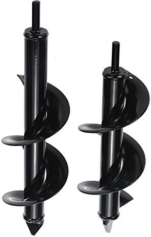 TuToy Foret En Spirale De Foreuse De Foreuse De Terre De 250 / 300Mm Remplacer La Plantation De Jardin D'Attachement - 8X30Cm