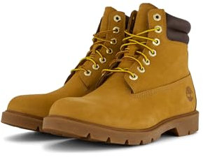 Timberland Uomo 6 Inch WR Basic Stivali, Marrone (Wheat/Nubuck), 39 EU