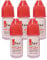 5 x 3g Pack Extra Strong Nail Glue Adhesive Bond Glue for Artificial Acrylic Nails Tips Professional Quality Salon Use by QTLINES