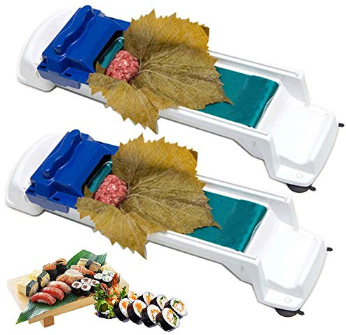 2 Stk Fleisch Roller Fleisch Sushi Roller Gemüse Sushi Maker Gemüse Sushi-Roller Fleisch Gemüse Fleisch Rolling Tool Sushi Blätter Tool DIY Gemüse Fleisch Rolling Werkzeug 36 * 10 * 8cm