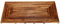 Brillibrum Design Teakholz Duschmatt quadratisch mit Gummi Füßen Rutschfester Duschvorleger Badezimmer Holzmatte 80cm x 50cm für Innen & Außenbereich (80x50cm, Variante 2)