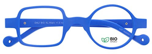DIDINSKY Presbyopie Lesebrille oder Presbyopie Anti Blaulicht Anti Blaulicht für Männer und Frauen. Rubber Touch, Flexible Bügel und Entspiegelte Gläser - DALI BIO (Klein, 2.5, x)