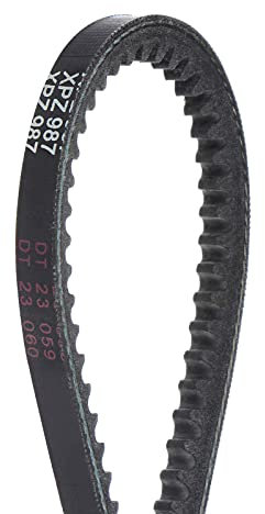 sourcing map XPZ987 Keilriemen Antriebsriemen 987 mm Teilungslänge Gummi für die Kraftübertragung