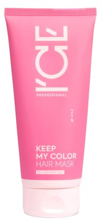 ICE Professional Keep My Color Mask - Schützende Haarmaske für coloriertes Haar - Farbversiegelung, Feuchtigkeit & Glanz - Mit UV-Filter & arktischer Himbeere - 200 ml