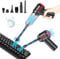 PCKOBEVER Computer Vacuum Cleaner,3 in 1 Compressed Air Duster Mini Handheld Vacuum, Rechargeable Car Hoover,Portable Air Duster Cordless,Keyboard Cleaner Electric Air Blower For PC Computer Car