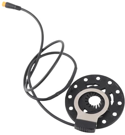 Elektrischer Fahrrad-Assistenzsensor, 12 Magnete Rechts, Dual-Hall-Sensor, Hochempfindlicher Sensor, Verkabelung, Sensorblatt, Zubehör für Elektrische Fahrradpedale