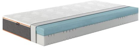 ARBD Comfort Matratzen - Verschiedene Modelle und Härtegrade - Made in Germany (TOP XL - Boss - H3 Kern + H2 Topper, 90 x 200 cm)