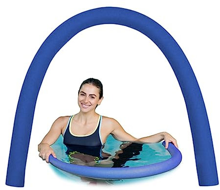 Pool Nudeln 6,5 * 150 cm hohlschaum Pool Schwimmnudel Leichte Schaum Nudeln für Kinder Schwimmen Schwimmbadnudeln Blau
