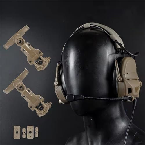 TS TAC-SKY CS Gaming-Kommunikations-Headset, Kein Tonabnehmer Und Headset Mit Geräuschunterdrückung, Links Und Rechts Umschaltbares Mikrofon, Silikon-Ohrmuscheln(HD-14-A-CB)