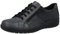 Solidus Damen Halbschuh Leder/Lack Wide Fußbett: herausnehmbar 9,5 Almus/Pandora/Velour anthrazit/Grey/Pietra