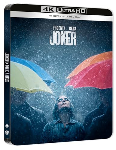 Blu-Ray 4K Uhd Joker Folie A Deux (Steelbook 3) (4K Ultra Hd + Blu-Ray)
