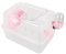 EXHUMKY Hamsterträger Käfig Tragbarer Hamsterkäfig Transparentes Outdoor-gehäuse Für Hamster Für Ausflüge Reisen Und Beobachtung Ihrer Kleinen Freunde