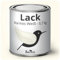 Berico Acryllack - Warmes Weiss/Reinweiss RAL 9010-0,7 Kg - 4in1 Lack Möbellack - Für Innen und Außen