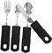 Beavorty Multifuncional De Utensilios Cuchillo Tenedor Flexibles Antideslizante Para Mayores