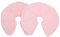 WRITWAA 1 Paar Packungen stillende gelpads Wiederverwendbare Brustgel-Packs Rosa Brustgel-Packungen Gel-Pads für Brustpflege kühlende Gelpads stillende Eispads Brust-Therapie-Pad Stoff