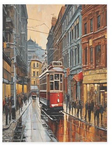 AUGUSTRUSH San Francisco Kristall-Aufkleber, wasserdicht, ablösbar, lebendige Klebefolie für glatte Oberflächen, DIY Handwerk und Heimdekoration, 26,5 x 20 cm