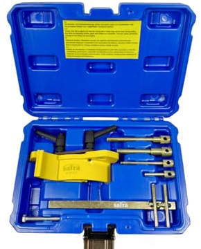 Satra Motoreinstellwerkzeug Set 7-teilig passend für Renault und Opel 1.2 1.4 1.8 1.9 2.0 2.2 L Motoren mit Kunststoffbox