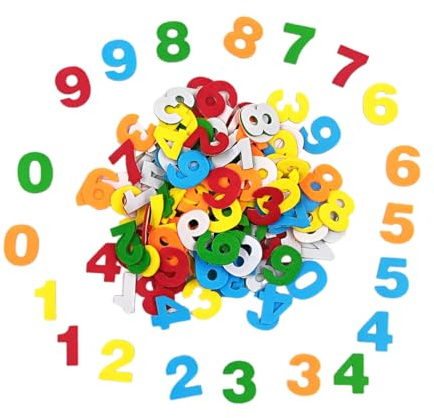 100 Stück Moosgummi Buchstaben Selbstklebend, Buchstaben für Schultüte, Schaumstoff Buchstaben Aufkleber, Zahlen Aufkleber Alphabet Stern Herz Deko für Schulkind Schulanfang Einschulung