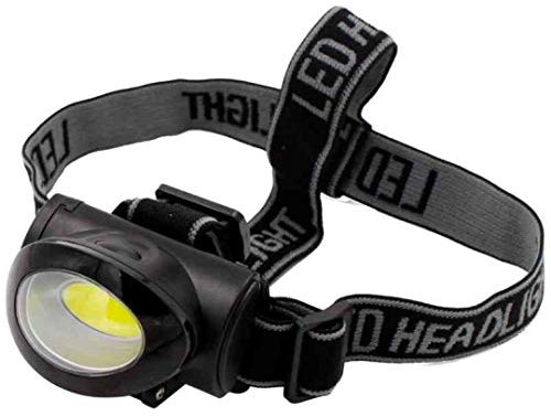 CFG Discover Head Light Torcia a Fascia Nero COB LED