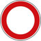 Panneau de signalisation interdiction pour véhicules de tous types n° 250 | Ø 420 mm, aluminium 2 mm, RA1 | Panneau de signalisation d'origine selon la StVO avec label de qualité RAL | Dreifke®