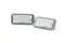 AUTO-STYLE Satz LED Nummerschildbeleuchtung kompatibel mit Fiat 500 2007-2015 & 2015-