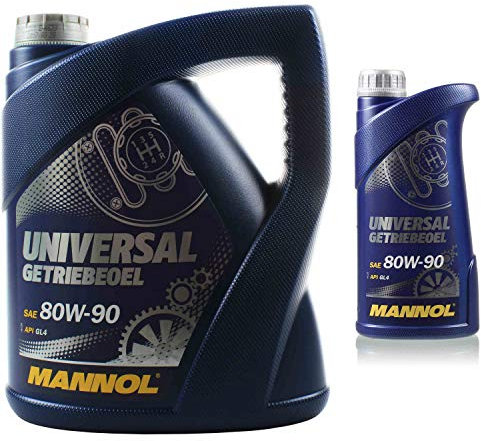 Olio per trasmissione originale MANNOL 80W-90 API GL 4 da 5 litri