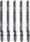 Utoolmart Long Jig Saw Blades T244D Inch Electric Power Tool Electric Power Tool Blade High Carbon Steel Universal Saw Blade Wood