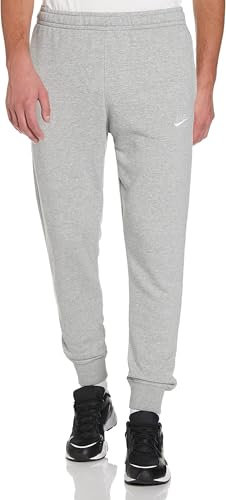 Nike Mens M NSW Club JGGR FT Pants, dk Grey Heather/Matte Silver/(White), 3XL