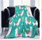 FANSU Kuscheldecke Flanell Decke, 3D Drucken Microfaser Flauschig Weich Warm Plüsch Wohndecke Fleece Tagesdecke Decke für Sofa und Bett (Schaf,150x200cm)