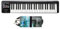 Roland A49 A-49 BK USB Tastiera per controller MIDI Nero + keepdrum cavo MIDI 2m
