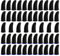 HALLEAST 48 Pieces Finger Sleeve Gaming,Professionelle hochempfindliche Touchscreen Daumen Finger Sleeve Mobile Gaming,Anti-Schweiß,Leichtgewicht,atmungsaktiv, Nahtloser Fingerschutz für PUBG
