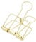 Extra große Binder-Clips, 5,1 cm, große Papierklemmen, goldfarben, für Büro, Schulbedarf (15 Stück)