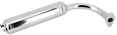 Marmitta Tubo Di Scarico, Marmitta Universale Tubo Di Scarico Per 80cc 60cc 49cc 50cc Motore Della Bicicletta Elettrica