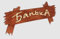 Olymp Saunaschild aus Holz mit der Aufschrift (30 x 13 cm) | Банька | Material: Holz