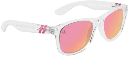 Blenders Eyewear M Class X2 – Polarized Sunglasses – Round Lens, Spring Loaded Hinge – 100% UV Protection, Ice Palace