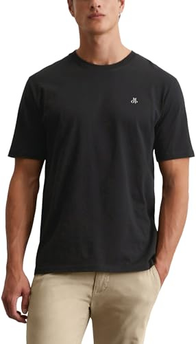 Marc O'Polo Herren 51556 Herren T-Shirt mit Rundhals-Ausschnitt, bequemes Oberteil aus Bio Baumwolle, klassisches Kurzarmshirt für Herren (1er Pack)