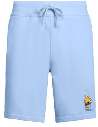 POLO RALPH LAUREN Herren-Fleece-Shorts aus Baumwoll-/Polyester-Mischgewebe, Größe XXL, Blau, Blau, XX-Large