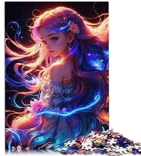 Puzzle für Erwachsene „Cosmic Witch“, 1000-teiliges Puzzle für Erwachsene, für Erwachsene und Kinder, Papppuzzle, Spielspielzeug für Erwachsene, Größe: 26 x 38 cm