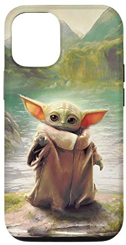 Hülle für iPhone 12/12 Pro Star Wars Grogu Nutze das Force-Jedi-Training