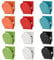 YSDMY Magnetclips 12 Stück Kühlschrank Magnetische Metallklammern 6 Farbe Magnetische Metall Klammer Whiteboard Kühlschrankmagnete Magnete für magnettafel, Büro, KücheTafel, Tafel