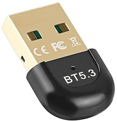 Foyucool Dongle USB Bluetooth 5.3 para PC, adaptador mini USB, teclado, ratón, impresoras, altavoces